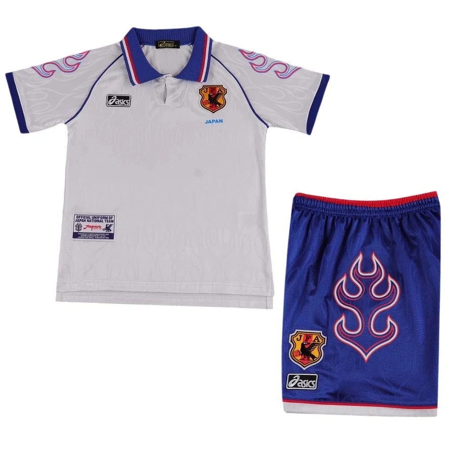 Japonya 1998 Retro Çocuk Forma & Şort Seti Away