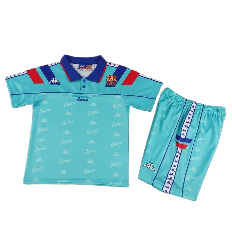 Barcelona 1992-1995 Retro Çocuk Forma & Şort Seti Away