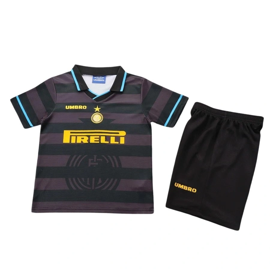 Inter 1997 Retro Çocuk Forma & Şort Seti Away