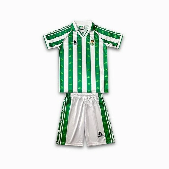 Betis 1995 Retro Çocuk Forma & Şort Seti Home
