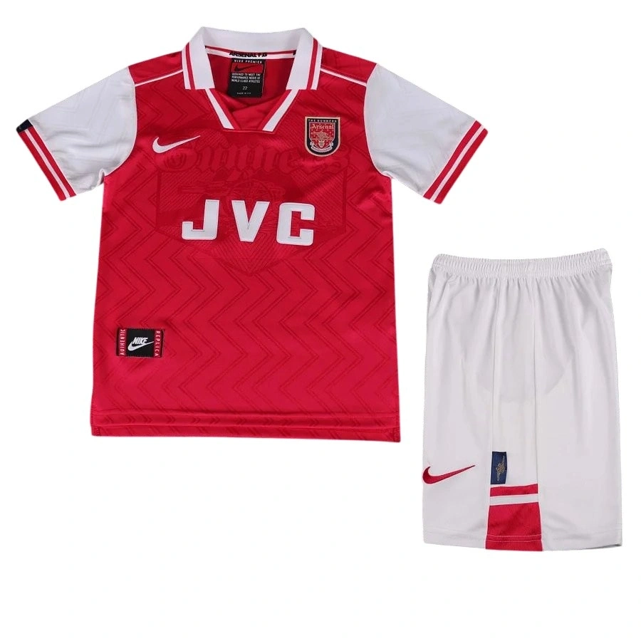 Arsenal 1996-1997 Retro Çocuk Forma & Şort Seti Home
