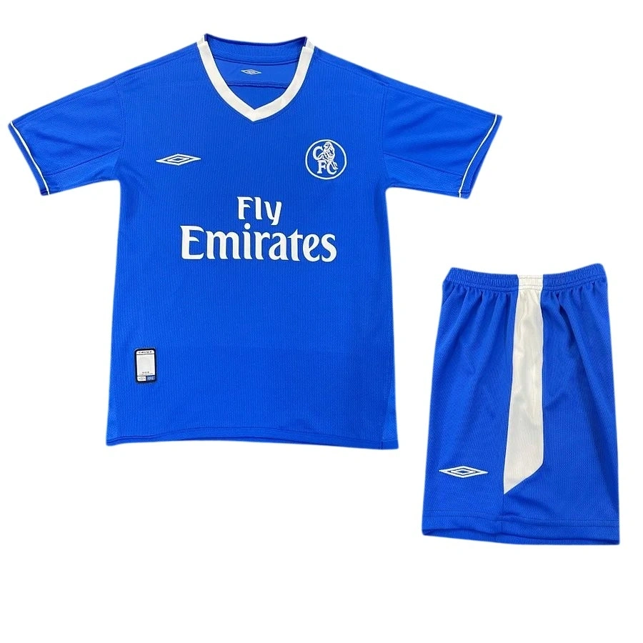 Chelsea 2003-2005 Retro Çocuk Forma & Şort Seti Home