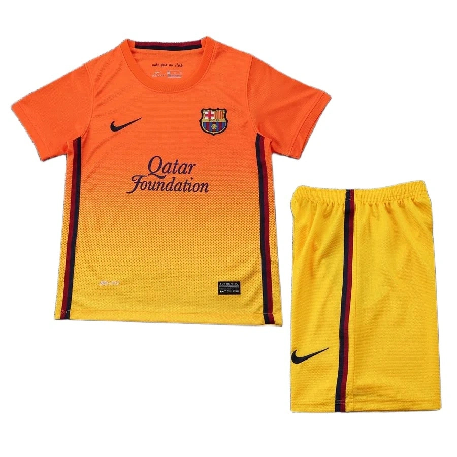 Barcelona 2012-2013 Retro Çocuk Forma & Şort Seti Away