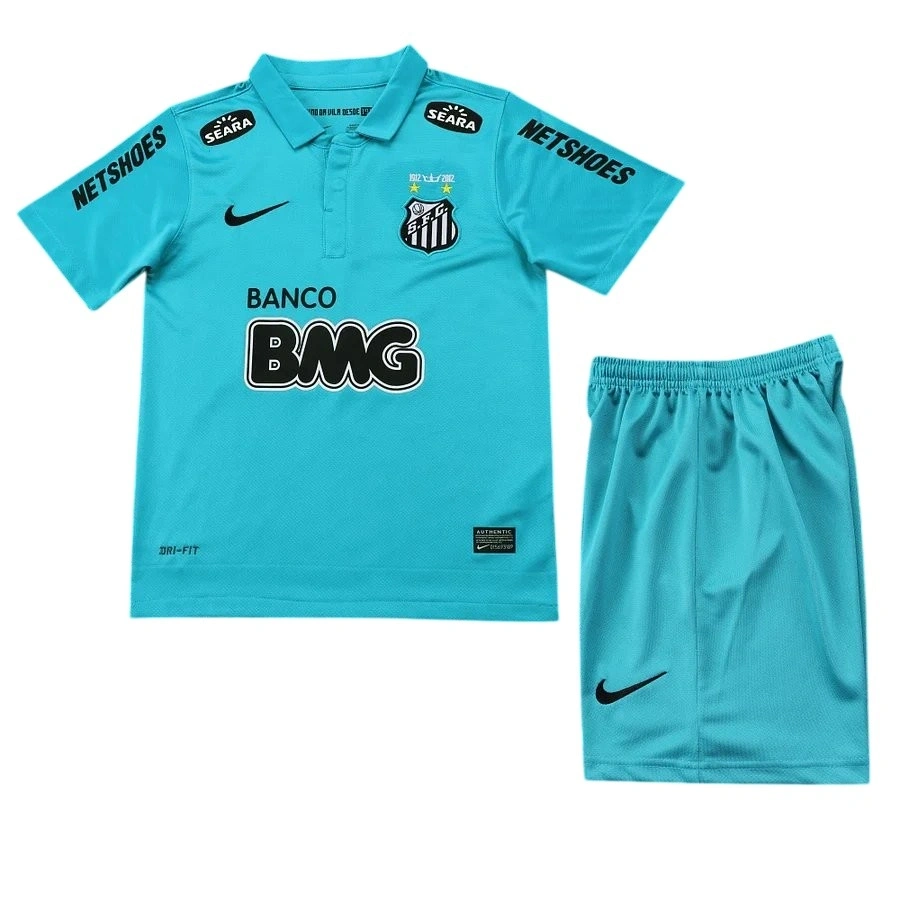Santos 2013 Retro Çocuk Forma & Şort Seti Away