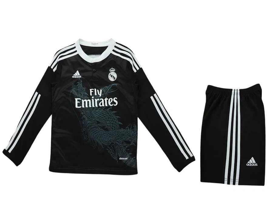 Real Madrid 2014-2015 Retro Çocuk Forma & Şort Seti Away