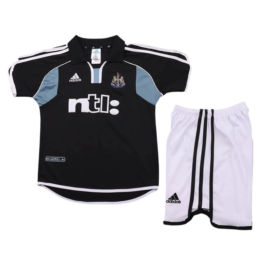 Newcastle United 2000-2001 Retro Çocuk Forma & Şort Seti Away