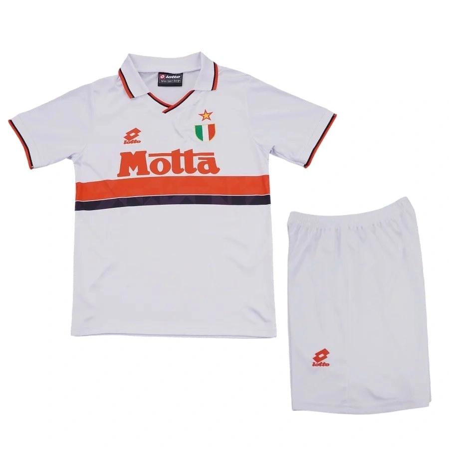 Milan 1993-1994 Retro Çocuk Forma & Şort Seti Away