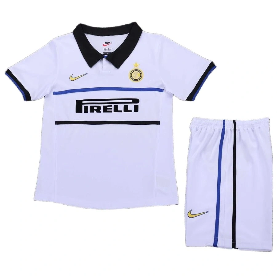 Inter 1998-1999 Retro Çocuk Forma & Şort Seti Away