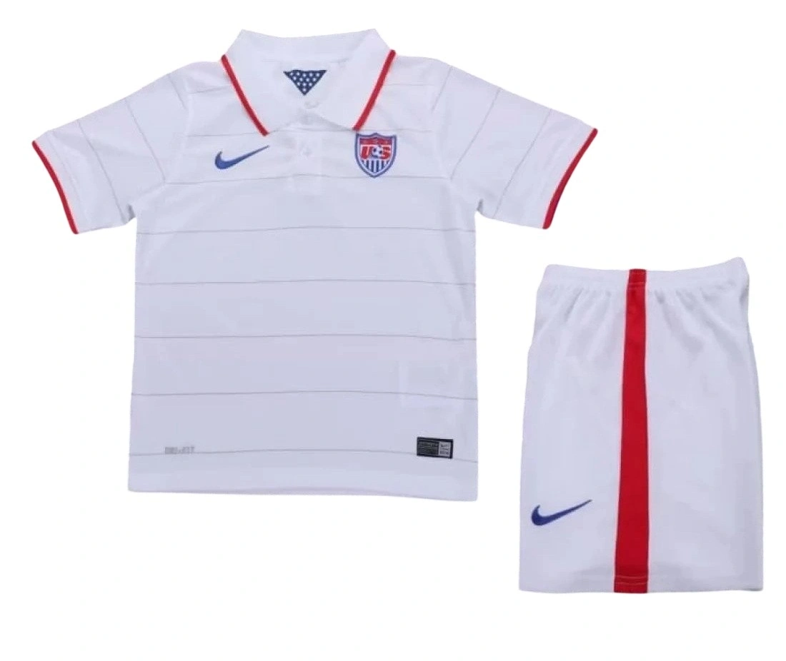 ABD 2014 Retro Çocuk Forma & Şort Seti Home