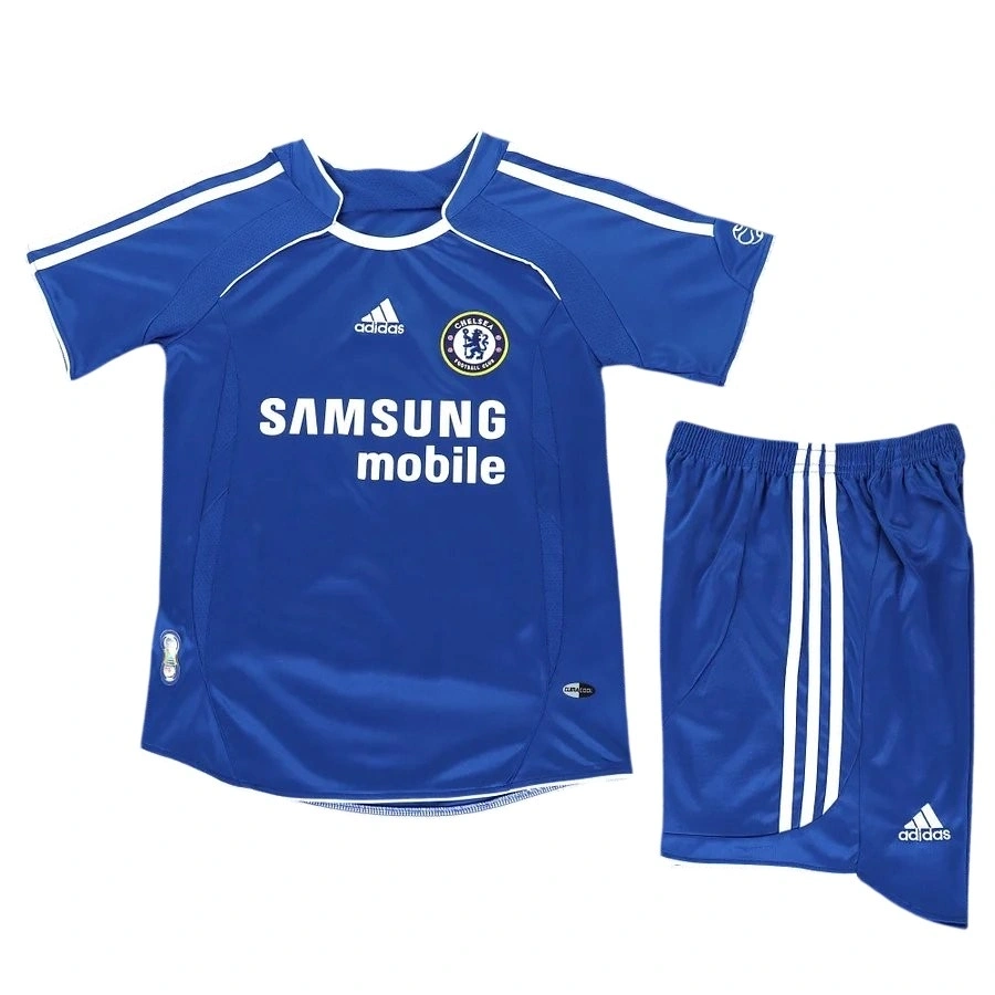 Chelsea 2006-2007 Retro Çocuk Forma & Şort Seti Home