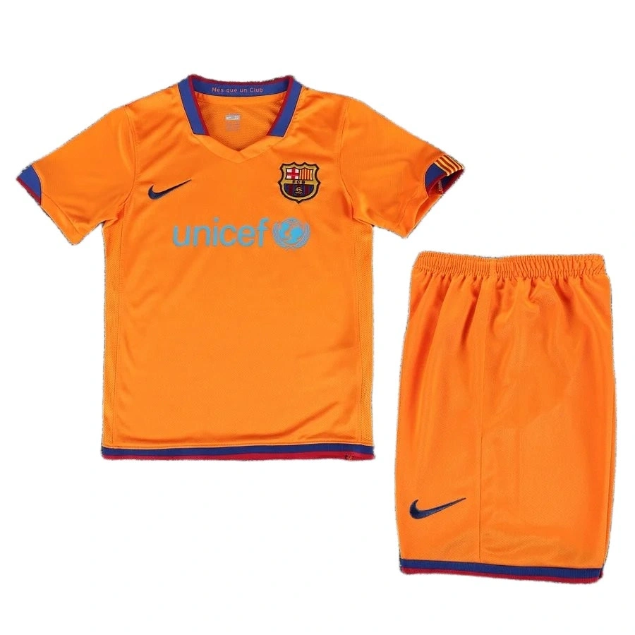 Barcelona 2006-2007 Retro Çocuk Forma & Şort Seti Away