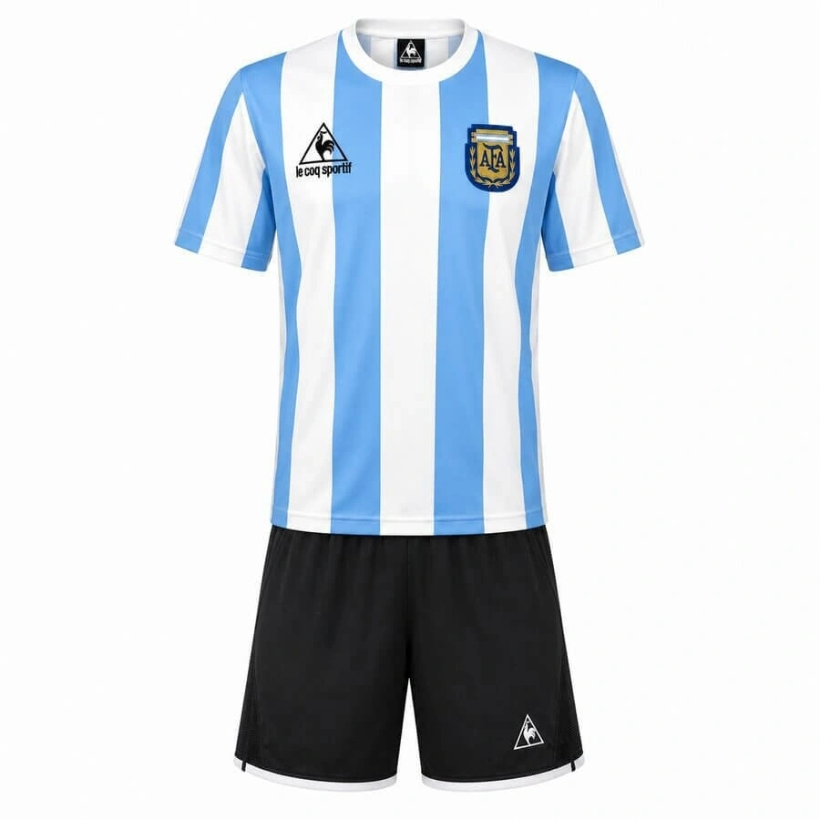 Arjantin 1986 Retro Çocuk Forma & Şort Seti Home
