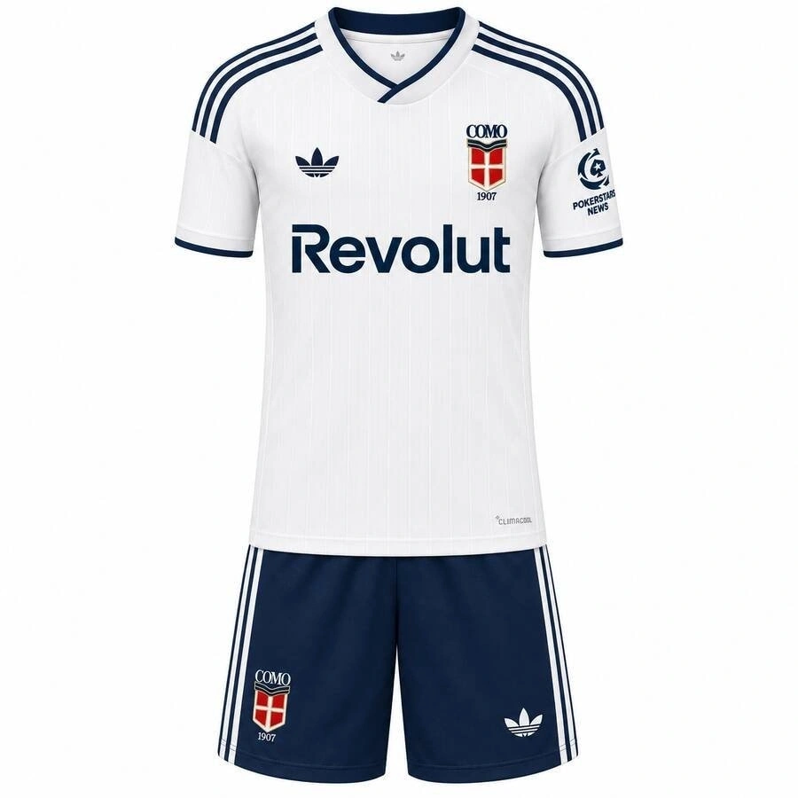 Como 2026-2027 Çocuk Forma & Şort Seti Away