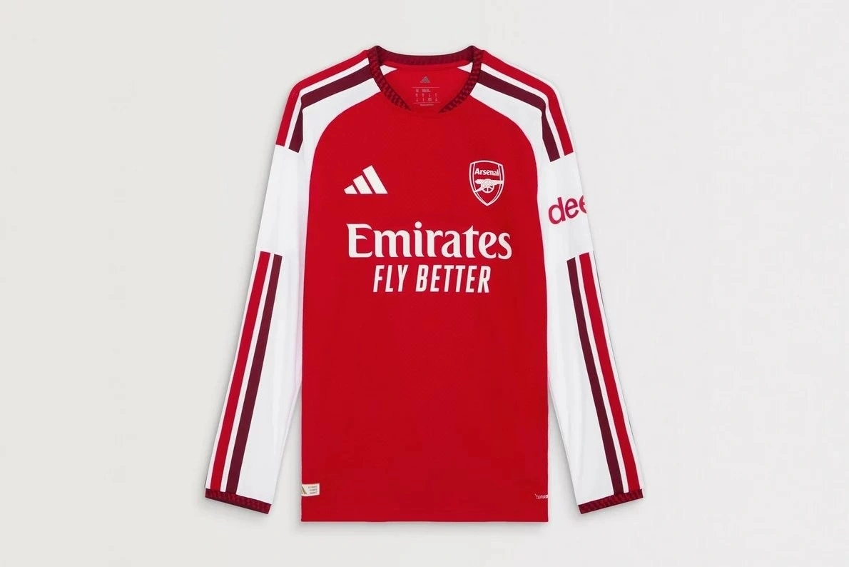 Arsenal 2026-2027 Profesyonel Maç Forması Uzun Kol - Home