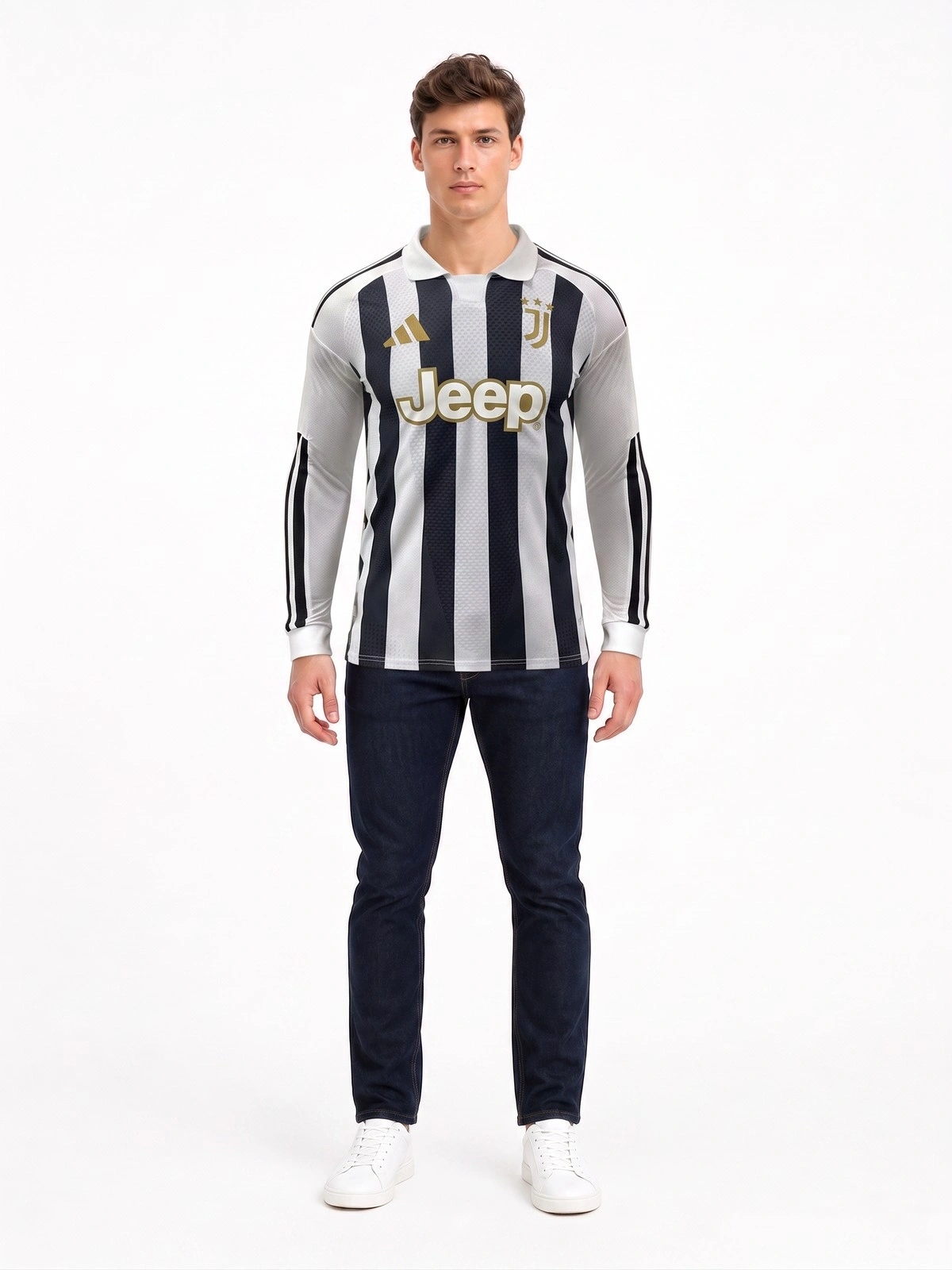 Juventus 2026-2027 Profesyonel Maç Forması Uzun Kol - Home