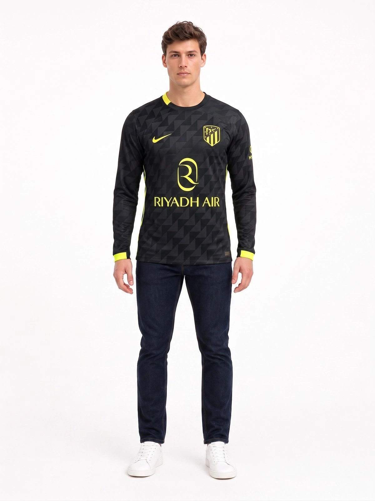 Atletico Madrid 2026-2027 Profesyonel Maç Forması Uzun Kol - Away