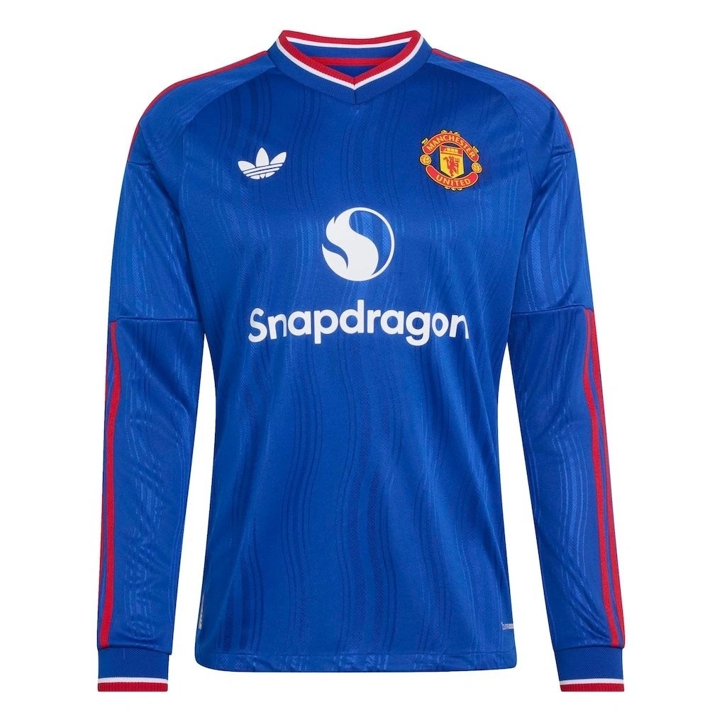 Manchester United 2026-2027 Profesyonel Maç Forması Uzun Kol - Away