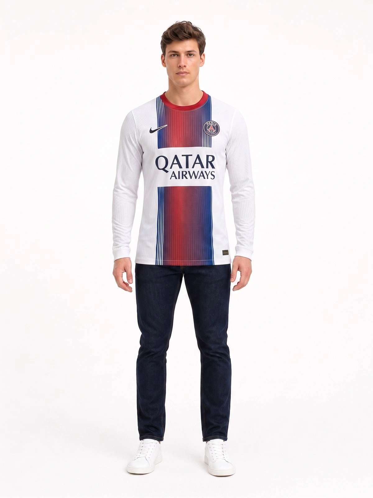 Paris Saint Germain 2026-2027 Profesyonel Maç Forması Uzun Kol - Away
