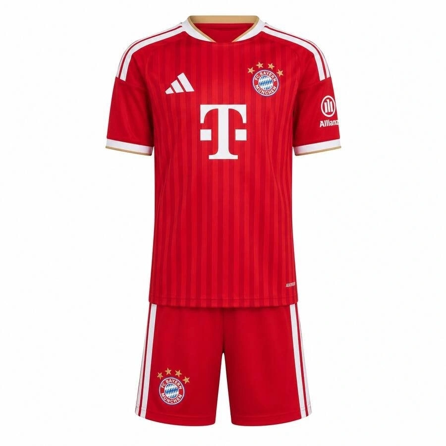 Bayern Münih 2026-2027 Çocuk Forma & Şort Seti Home
