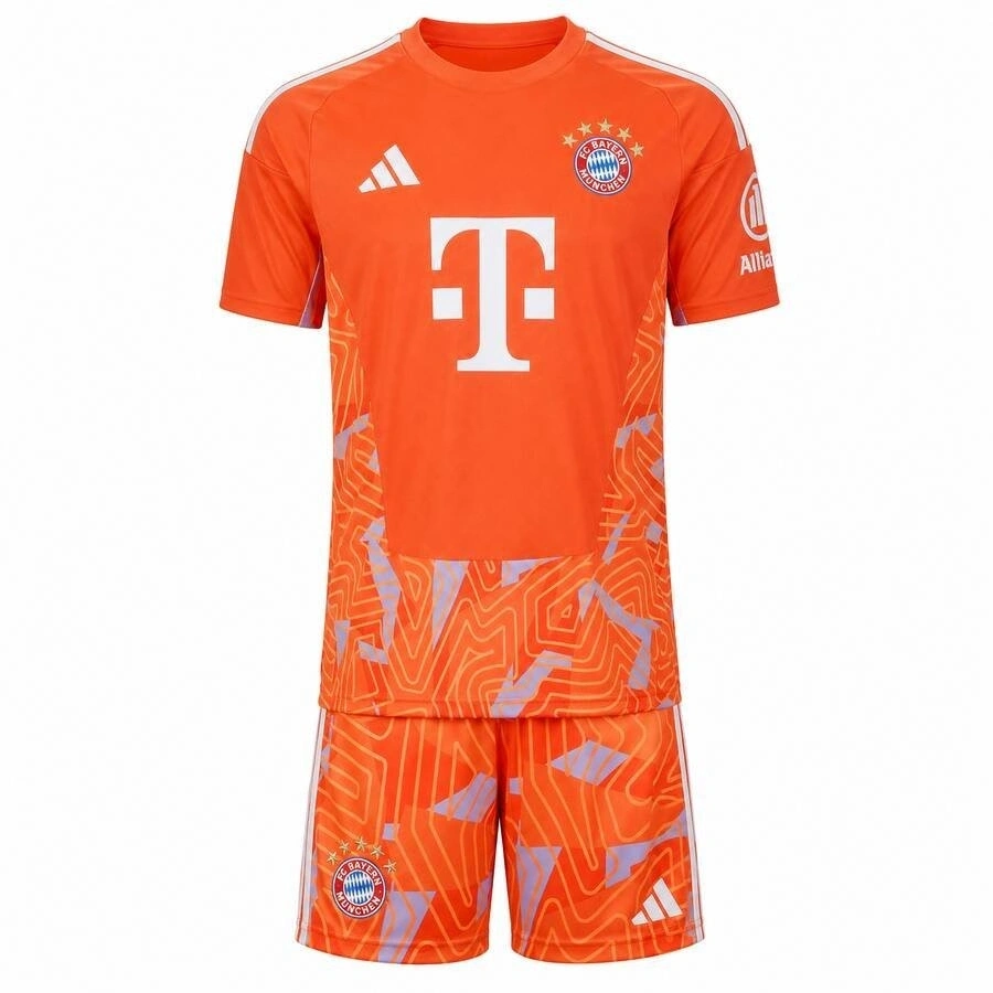 Bayern Münih 2026-2027 Çocuk Kaleci Forma & Şort Seti