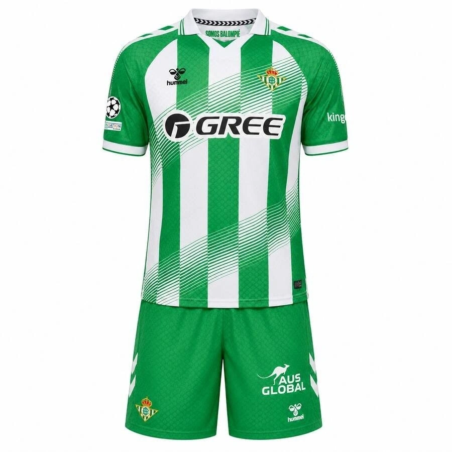 Real Betis 2026-2027 Çocuk Forma & Şort Seti Home