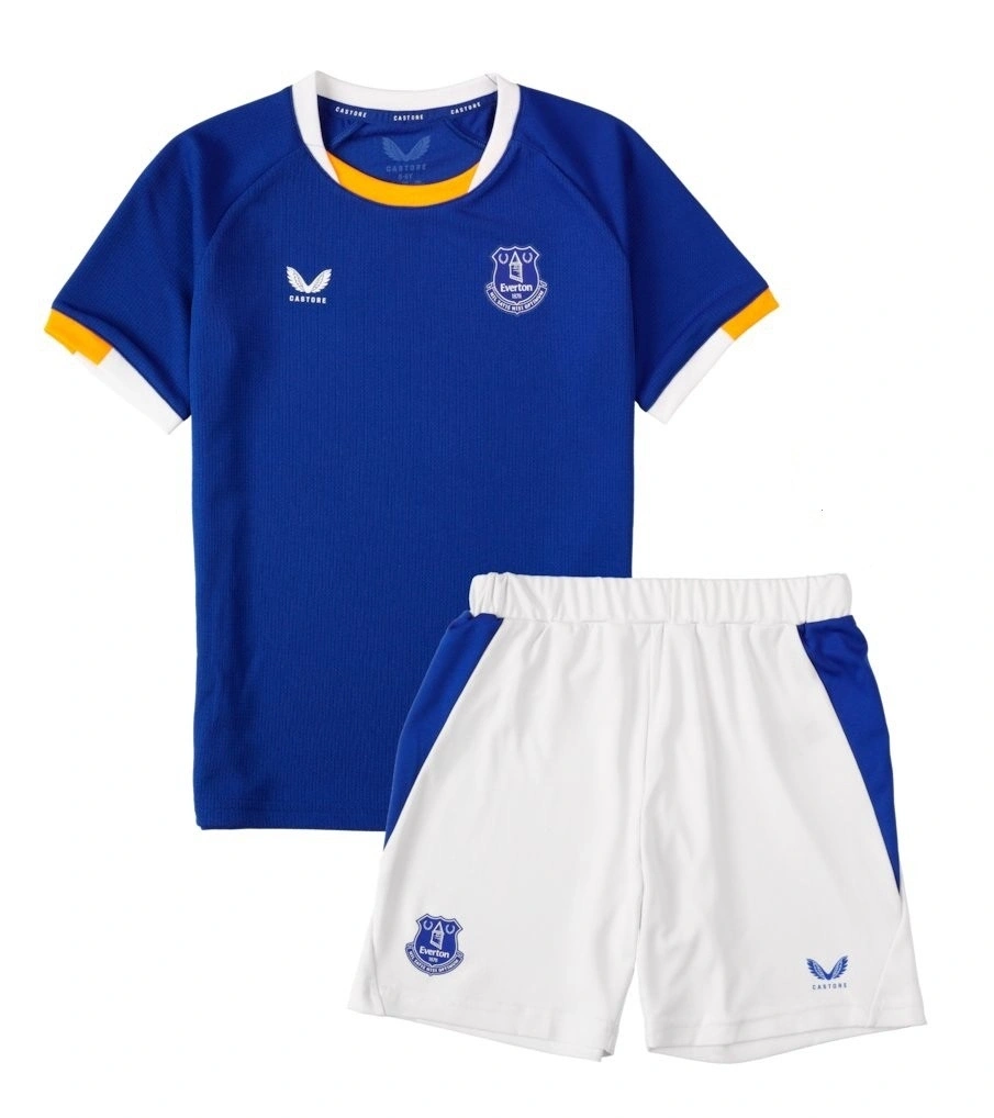 Everton 2026-2027 Çocuk Forma & Şort Seti Home