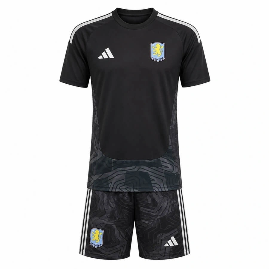 Aston Villa 2026-2027 Çocuk Kaleci Forma & Şort Seti