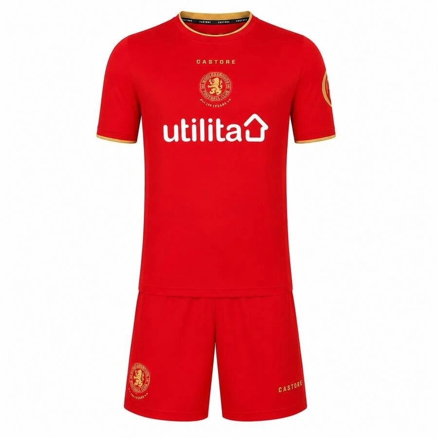 Middlesbrough 2026-2027 Çocuk Forma & Şort Seti Home
