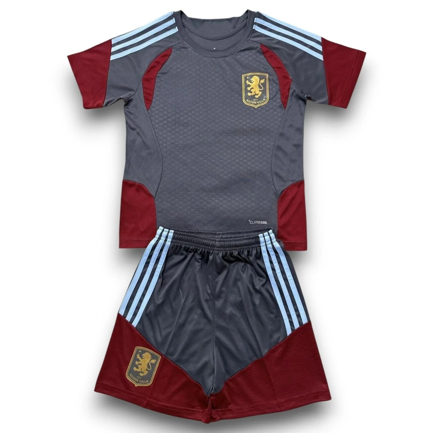 Aston Villa 2026-2027 Çocuk Antrenman Forma & Şort Seti