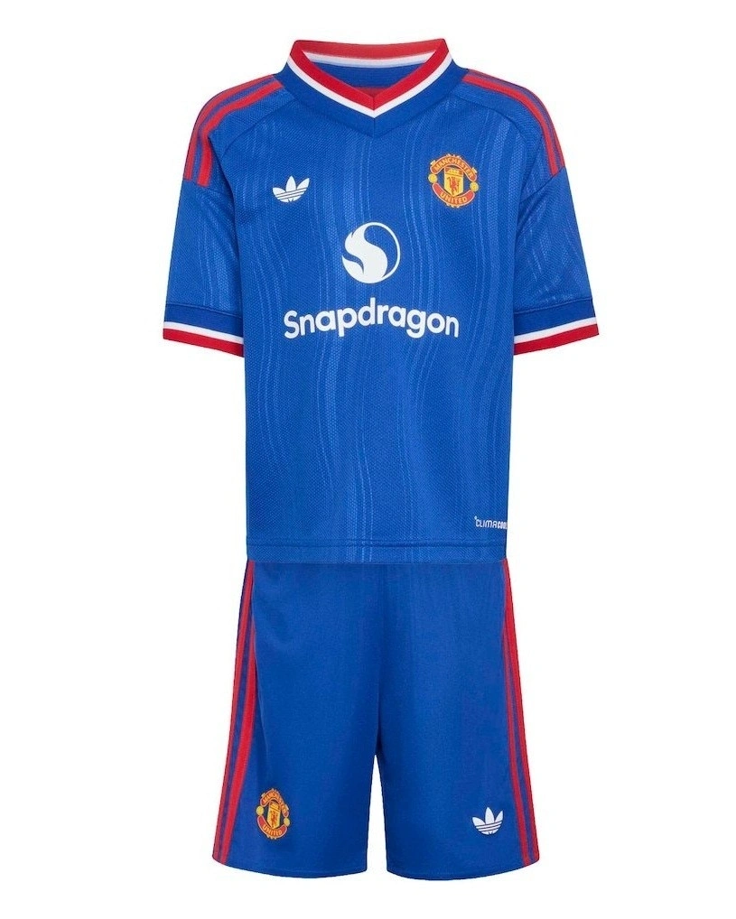 Manchester United 2026-2027 Çocuk Forma & Şort Seti Away