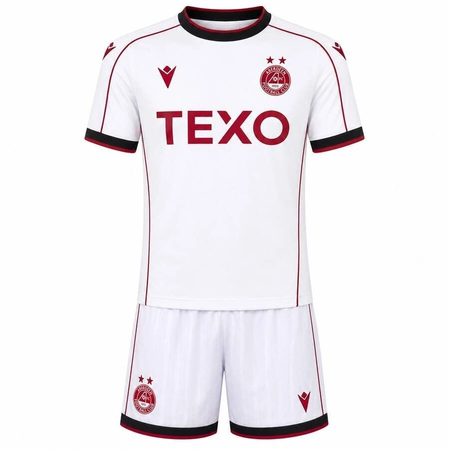 Aberdeen 2026-2027 Çocuk Forma & Şort Seti Away