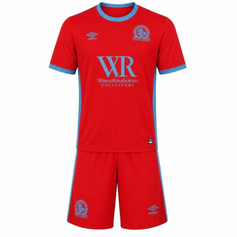 Blackburn Rovers 2026-2027 Çocuk Forma & Şort Seti Away