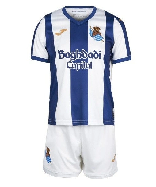 Real Sociedad 2026-2027 Çocuk Forma & Şort Seti Home