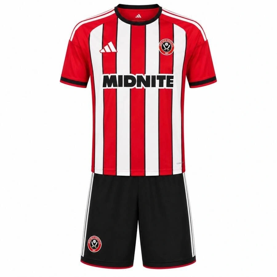 Sheffield United 2026-2027 Çocuk Forma & Şort Seti Home