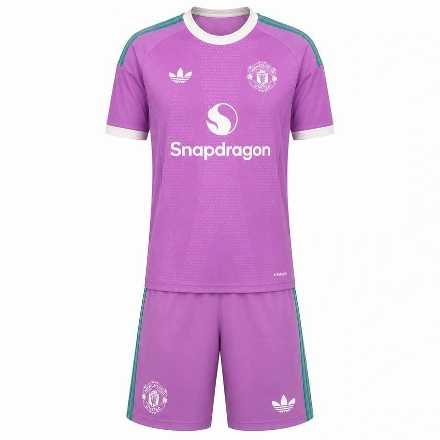 Manchester United 2026-2027 Çocuk Kaleci Forma & Şort Seti