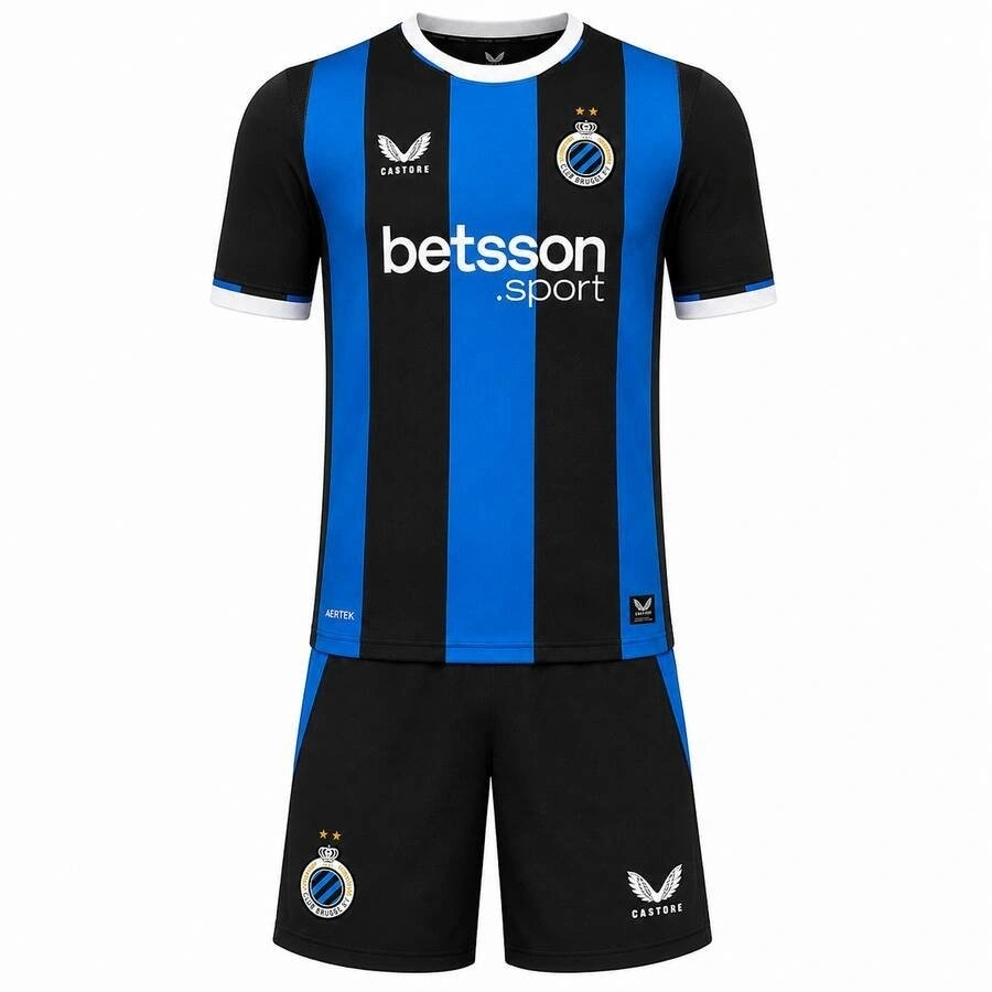 Club Brugge 2026-2027 Çocuk Forma & Şort Seti Home