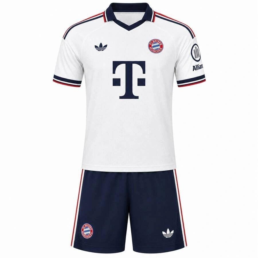 Bayern Münih 2026-2027 Çocuk Forma & Şort Seti Away