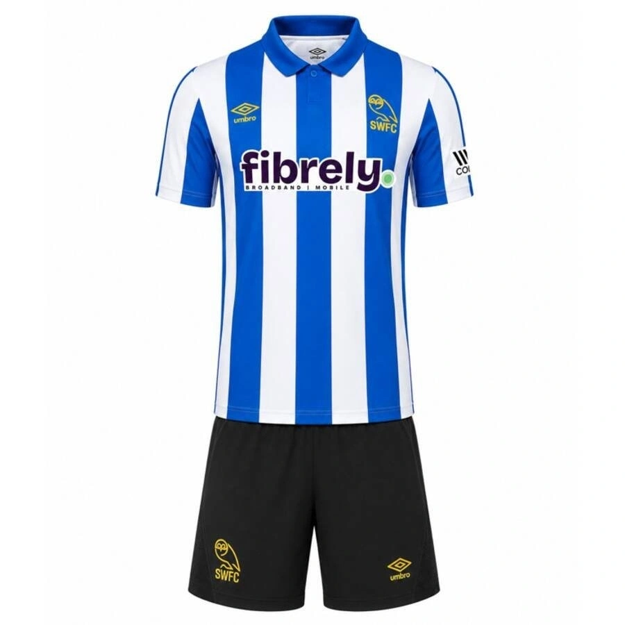 Sheffield Wednesday 2026-2027 Çocuk Forma & Şort Seti Home