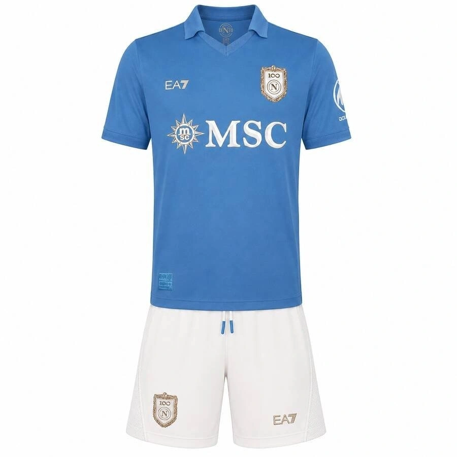 Napoli 2026-2027 Çocuk Forma & Şort Seti Home