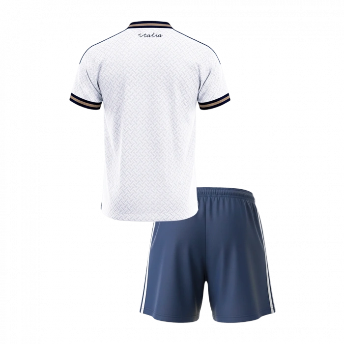 İtalya Dünya Kupası 2026 Çocuk Forma & Şort Seti Away