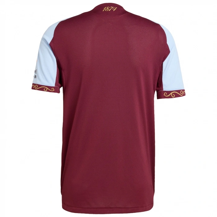 Aston Villa 2025-2026 Authentic - Profesyonel Maç Forması Home