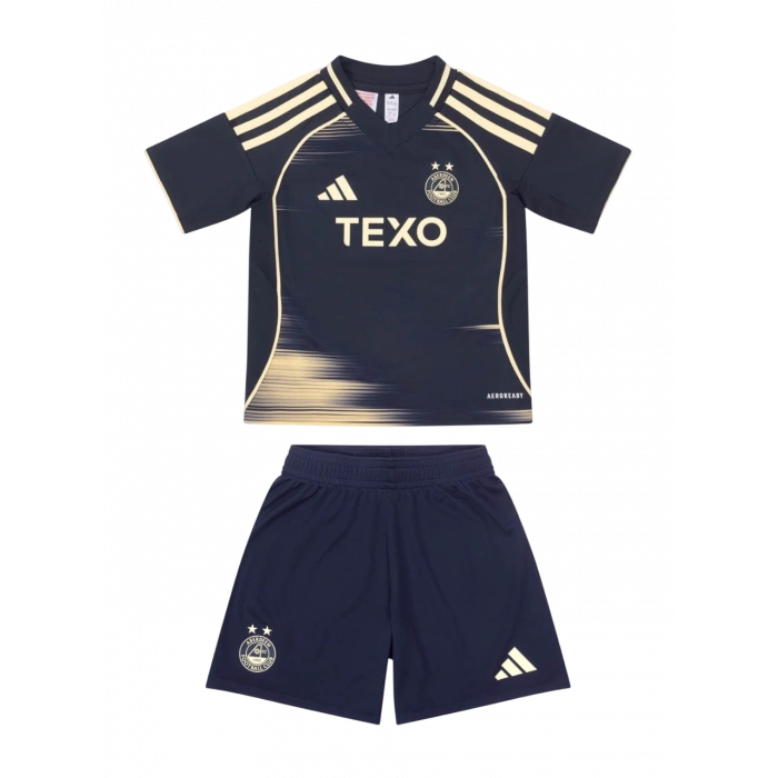 Aberdeen 2025-2026 Çocuk Forma & Şort Seti Away