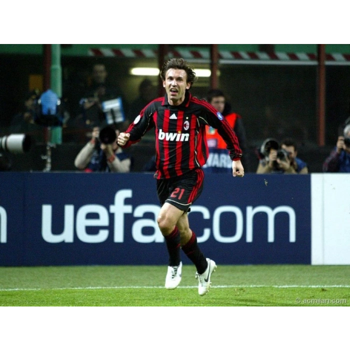 AC Milan 2006 - 2007 Uzunkol Retro Forma