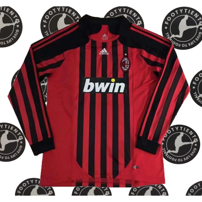 AC Milan 2007 - 2008 Uzunkol Retro Forma