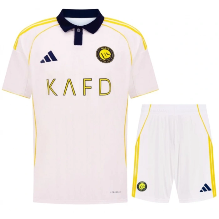 Al Nassr 2025-2026 Çocuk Forma & Şort Seti Third