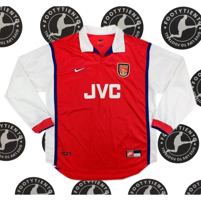 Arsenal 1998 - 2000 Uzunkol Retro Forma