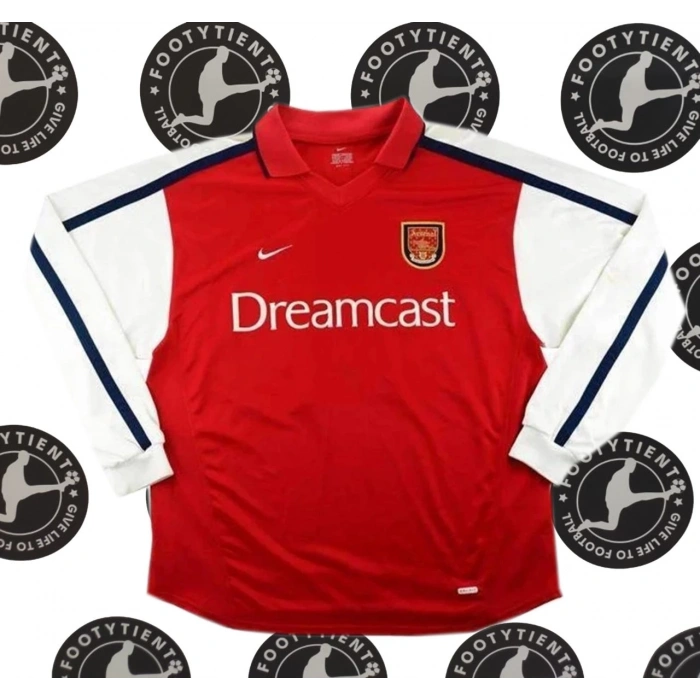 Arsenal 2000 - 2002 Uzunkol Retro Forma
