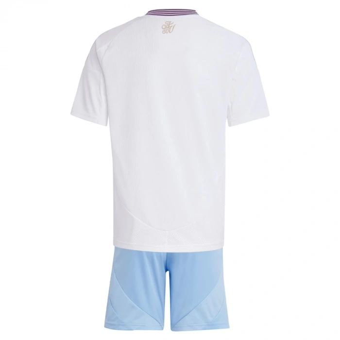 Aston Villa 2024-2025 Çocuk Forma & Şort Seti Away