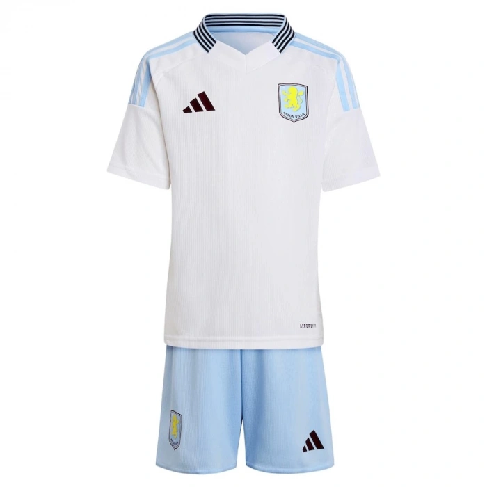 Aston Villa 2024-2025 Çocuk Forma & Şort Seti Away
