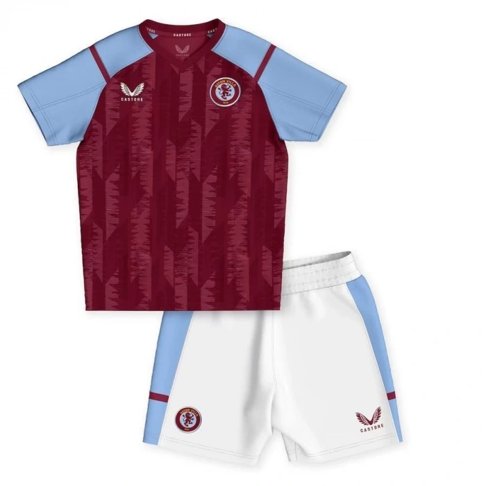 Aston Villa Çocuk Forma & Şort Seti Home